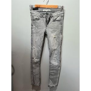 Gray Denim Jeans by Zara
